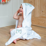 Hooded towel & face cloth gift set