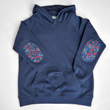 Elbow patch hoodie