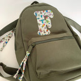 Christmas initial backpacks