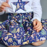 Christmas star t-shirt & skirt set