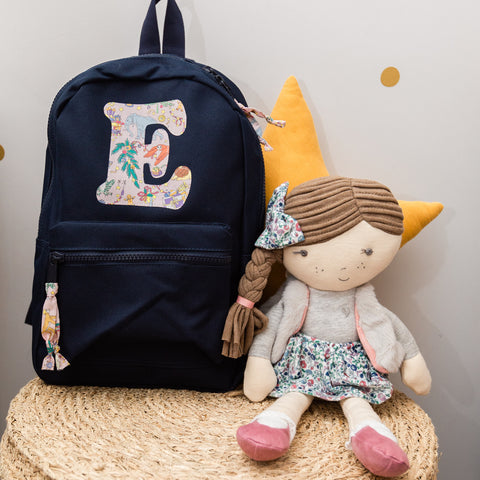 Christmas initial backpacks